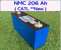 NMC 206Ah 3.7V NEW (Li-ion ; CATL ) ทุกก้อนแถมบัสบาร์และน๊อต สำหรับ Solar cell &amp; EV &amp; Forklift