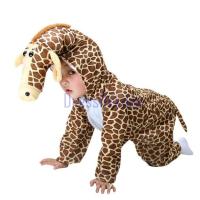 (พร้อมส่ง) ชุดยีราฟ Giraffe Kids Jumpsuit Fansy ชุดแฟนซี แฟนซียีราฟ ชุดแฟนซีเด็ก เสื้อผ้าเด็ก ชุดแฟนซีเด็ก  เสื้อผ้าเด็ก รุ่น ชุดสัตว์ ยีราฟ Giraffe (สีน้ำตาล)