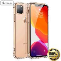 Thinmon สำหรับ iPhone 6 7 8 พลัส XS MAX 11 11 Pro 11 PRO MAX กรณีปกอ่อน TPU ซิลิโคนโทรศัพท์กรณีปกหลังถุงลมนิรภัยกันกระแทกปลอก