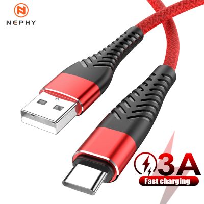 Chaunceybi USB Type C Fast Charging Cable S10 S20 S21 S22 S23 A12 A13 A32 A22 A51 A52 A53 Data Charger Wire USBC 1 2 3 m