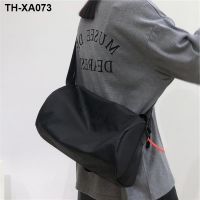 New contracted joker han edition one shoulder inclined bag male bag large capacity ins female gym