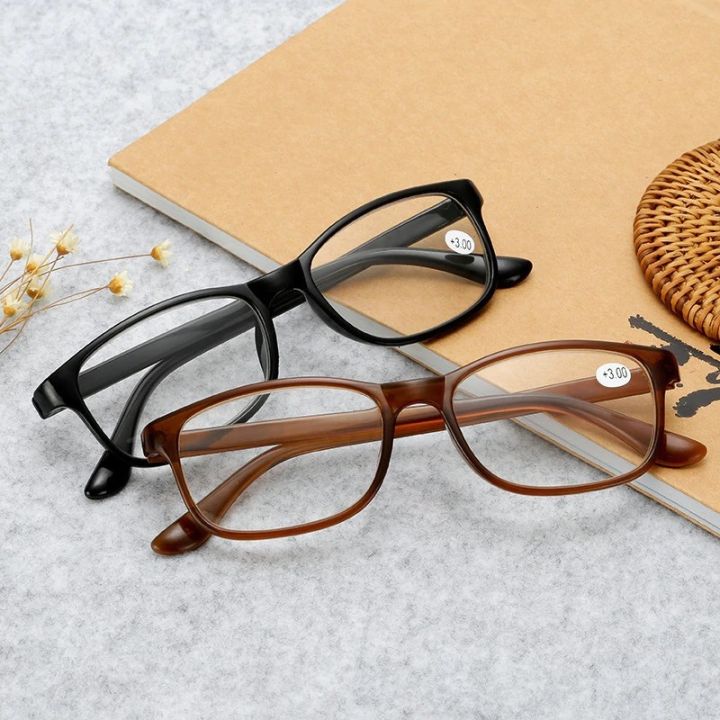 NEW Ultra-light Reading Women Brand Men plastic Anti-drop Glasses ...