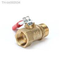 ✽✶☑ Brass Small Ball Valve Female/Male Thread Brass Valve Connector Joint Copper Pipe Fitting Coupler Adapter1/8 1/4 3/8 1/2