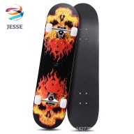 Ván trượt Skateboard JESSE mặt nhám chống trơn trượt, ván trượt gỗ chịu lực chống nước cực tốt, bánh caosu khung thép chịu lực siêu bền. thumbnail