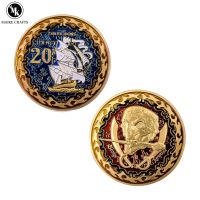 【CW】 Pirate Ship Commemorative Coin Augustine Herman Metal Decoration Collection Business