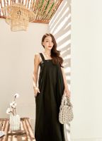 Teddy Long Jumpsuit - Black color | 20260