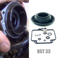 Fit BMW F650 Aprilia Pegaso 650 Cube Carburetor Repair Kit Vacuum Diaphragms for Mikuni BST 33 Carb Rebuild Set BST33 Parts