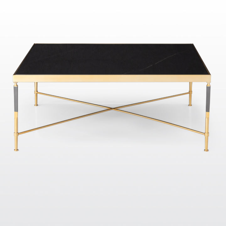 modernform-โต๊ะกลาง-รุ่น-wiley-ขาทองไทเทเนียม-top-หินอ่อนดำ
