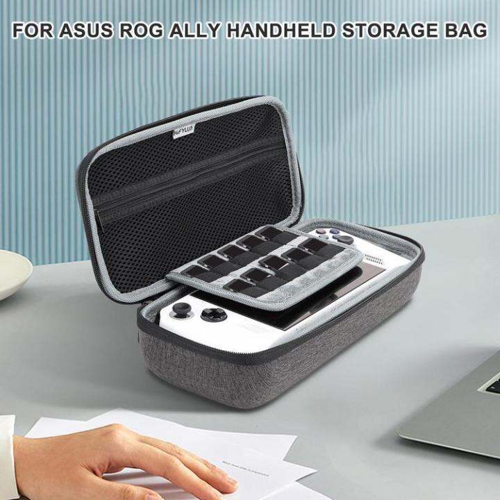 shockproof-handheld-game-console-storage-bag-portable-carrying-case-soft-lining-professional-protective-cover-for-asus-rog-ally-good