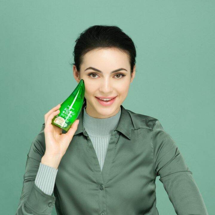 Aloe Vera & Rice Milk Skin Gel (100ml) Lazada