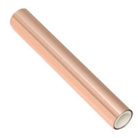 3M x 1 Roll Bronze Color Hot Foil Paper Heat Activated Glimmer Holographic Transfer Sheets Hot Stamping Paper