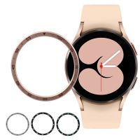 Case Ring For Samsung Galaxy Watch 5 40mm 44mm Bezel Adhesive Anti Scratch Metal Cover Protective Frame Watch 4 40mm 44mm case