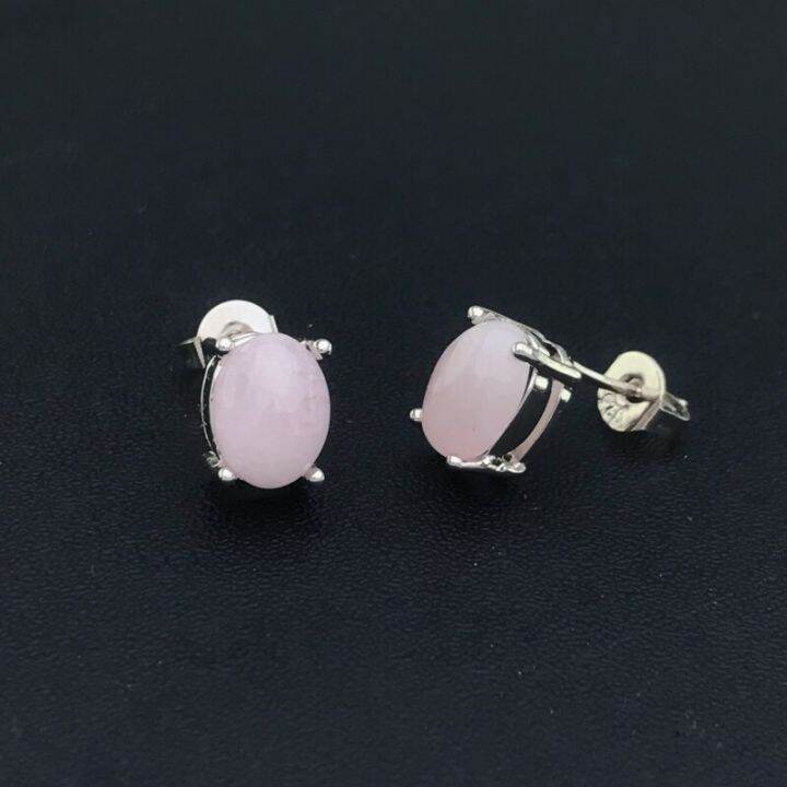 csj-natural-aquamarine-stud-earring-sterling-925-silver-morganite-gemstone-oval-6-8mm-for-women-birthday-party-jewelry-gift