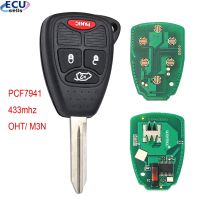 3 1 buttons Remote Key Fob With PCF7946 Chip 433mhz for Chrysler 300C Sebring PT Cruiser 05179516AA OHT M3N both can for