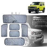 ☁✆✉ For Suzuki Jimny JB64 JB74W 2019 2020 Anti UV Car Curtain Sun Block Visor Cover Interior Accessories Windshield Sunshade Kit