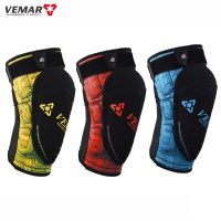 VEMAR Motorcycle Knee Pads Mesh Breathable Motorbike Outdoor Sports Safety Protective Gear Cycling Protection Guard Supports Braces