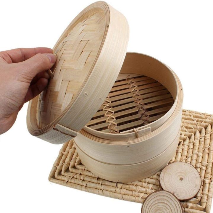 bamboo-steamer-2-tier-8-inch-dim-sum-basket-rice-pasta-cooker-set-with-lid-by-steam-basket-for-vegetables