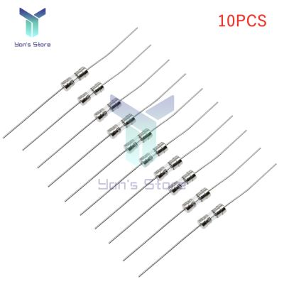 【YF】 10Pcs/lot 3.6x10mm Fast Blow Glass Tube Fuses With Lead Wire 0.5A 1A 1.5A 2A 3A 3.15A 4A 5A 6.3A 8A 10A AMP 250V