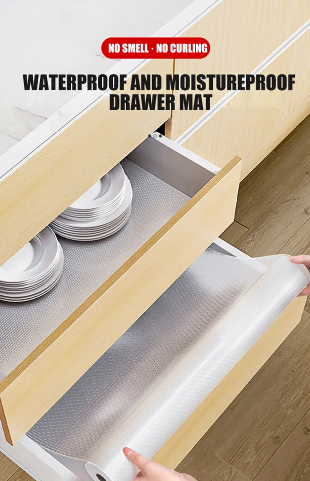 60*150CM Drawer Mat Oil-proof Moisture Kitchen Table Shelf Liner