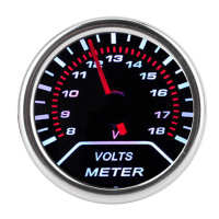 52mm2in 12V Universal Volts Meter Pointer Voltmeter Voltage Gauge Automobile Instrument Car Accessories