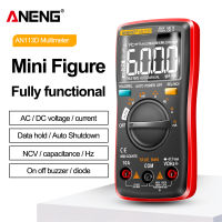 ANENG AN113D Digital Professional Multimeter 6000นับ True RMS Acdc อุณหภูมิแรงดันไฟฟ้าเครื่องตรวจจับไฟฟ้า