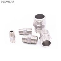 1/8 1/4 3/8 1/2 3/4 1 1-1/4 1-1/2 BSP Male to Male Thread Hex Nipple Threaded Reducer Pipe Fitting Stainless Steel 304