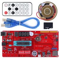 【YF】 Rich Multifunction Atmega328P Board Starter Kit w/ MP3 DS1307 RTC Temperature Touch Sensor 4-digit display Module for Arduino