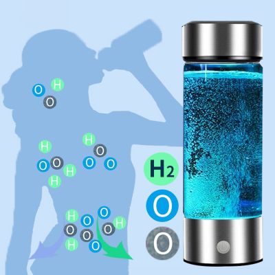 Electric Water Filter Hydrogen Home Water Generator Bottle Ionizer Maker Hydrogen-Rich Water Antioxidants ORP Hydrogen Bottle