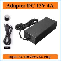 【Big-Sales】 PakDecor 13V 4A EU ปลั๊กอะแดปเตอร์ AC DC 1ชิ้นที่มีประสิทธิภาพสูง AC 100-240V To DC 13V 4000mA แหล่งจ่ายไฟสลับเครื่องชาร์จ5.5มม. X 2.1-2.5มม.