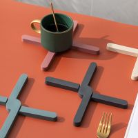 【CW】 Non Pot Pan Table Silicone Resistant Holder Coaster Placemat Dish Plate Trivet