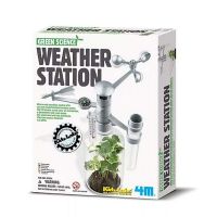 [ Gift เกมฝึกสมอง.เสริมสร้าง ] Kiddo 4M ของเล่นเสริมสร้างทักาะ Green Science - Weather Station [ ผลิตจากวัสดุคุณภาพดี Kids Toy ].