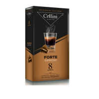 Cellini Forte Coffee Capsules 10caps  กาแฟแคปซูล Cellini  กาแฟ กาแฟสำเร็จรูป