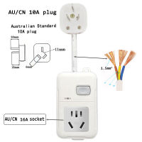 China CN 10A Plug to 16A Socket Extended Line 16A 4000W Hight Power China Electrical Appliance Adapter Extension Socket