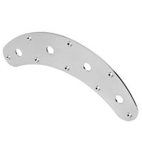 Guitar Switch Control Plate Curved 8 Hole 3 Pot Stingray Musicman Jazz Bass Parts