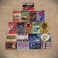 Motor Oil Style Retro Tin Sign Art Painting Bar Pub Garage Store Hotel House Wall Decor Metal Poster  Size: 20cm X 30cm（Contact the seller, free customization）