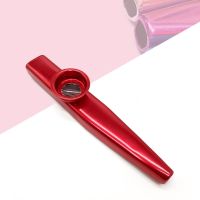 【Moon Musical】1ชิ้น Kazoo อลูมิเนียมโลหะสำหรับกีต้าร์เครื่องดนตรีคนรักดนตรีเครื่องดนตรีโลหะ Kazoo