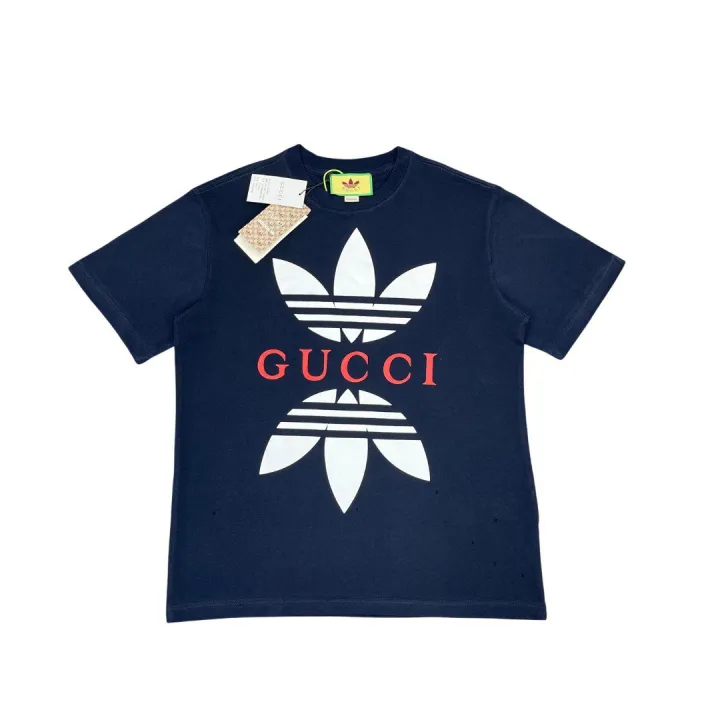 เสื้อยืดคอกลม New Arrivals Gucci x Adidas TShirt คอลใหม่ 2022 ฮิตมากใน