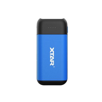 ที่ชาร์จ PB2C XTAR Power Bank 18650แบบพกพา USB C ชาร์จแท่นชาร์จแม่เหล็กสำหรับแบตเตอรี่18650แบบชาร์จใหม่ได้