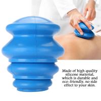 4pcs Silicone Vacuum Cups Chinese Therapy Sets Cupping Cupping Slimming Acupuncture Massage Product Pain Relief Healthy