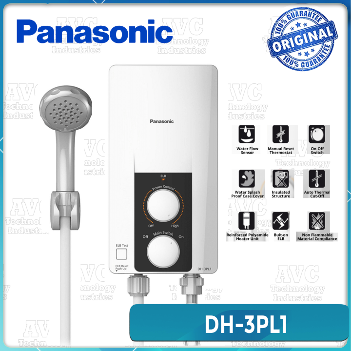 PANASONIC Electric Home Shower Water Heater DH3PL1 Lazada PH