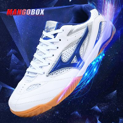 Best Selling Mens Badminton Trainers Blue Red Tennis Shoes Men Hard-Wearing Boys Indoor Sport Shoes Non-Slip Table Tennis Shoe