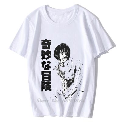 Jojos Bizarre Adventure Anime Jjba Manga T Shirt Men Cotton Funny T-Shirt Crewneck Tee Shirt Short Sleeve Clothing Harajuku