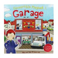 Convertible Playbook Garage : Storybook, Building and Playmat : Miles Kelly หนังสือกิจกรรม อู่ซ่อมรถ : tkbookstore หนังสือใหม่ นำเข้าจาก UK พร้อมส่ง ส่งฟรี