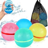 ❁﹍✙ Water Balloon Water Bomb Splash Balls Toys Reusable Water Balloons Garden Game For Kids Playing Water Toys Game Dropshipping