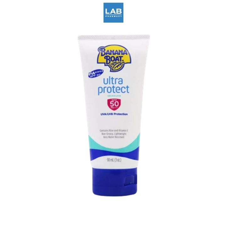 banana-boat-ultra-protect-sunscreen-lotion-spf50-pa-90ml-โลชั่นกันแดดสำหรับปกป้องผิวทุกวัน