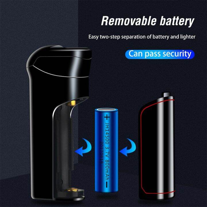 zzooi-replacement-battery-usb-electronic-lighter-metal-windproof-double-arc-plasma-electric-charging-lighter-gifts-for-men-woman