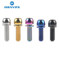 Wanyifa M6x18 / 20mm ไทเทเนียมสกรูหัวซ็อกเก็ตเครื่องซักผ้าสำหรับจักรยานเบรค