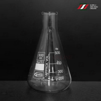 ขวดแก้วรูปทรงชมพู่ Erlenmeyer Flask