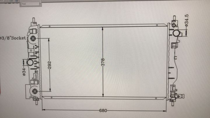 หม้อน้ำรถยนต์-เชฟโรเลต-ครูซ1-6-radiator-cruze-1-6