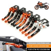 สำหรับ KTM Duke 125 200 250 390 RC125 RC200 RC390คลัตช์เบรก CNC อะลูมิเนียมยืดได้อุปกรณ์คันโยกแบบปรับได้